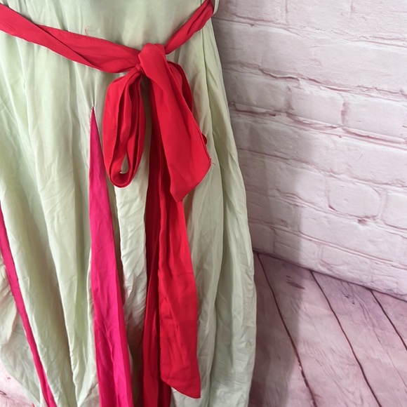 NWOT TEA & CUP fit & flare sleeveless maxi dress size medium - Picture 8 of 14